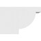 Ekena Millwork Standard Alpine Architectural Grade PVC Rafter Tail, 6"W x 8"H X 12"L RFTP06X08X12ALP - alternate 3